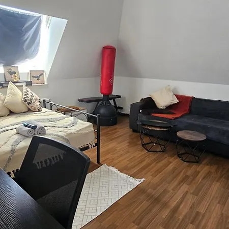 Rum i privatbostad Cozy In Center, With Small Balcony